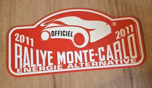 PLAQUE PLATE SCHILD RALLYE MONTE CARLO HISTORIQUE ORGANISATION 2011 METAL EUR 37,99 - FR PLAQUE PLATE SCHILD RALLYE MONTE CARLO HISTORIQUE ORGANISATION 2011 METAL EUR 37,99 - FR