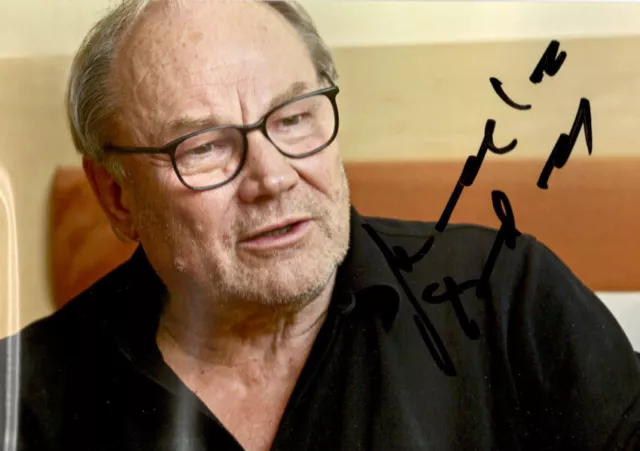 Autogrammfoto · Klaus Maria Brandauer · Schauspieler · Regisseur · Theater Film