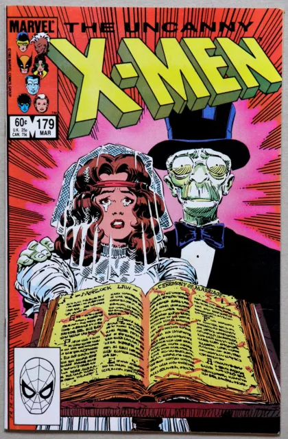 Uncanny X-Men #179 Vol 1 - Marvel Comics - Chris Claremont - John Romita Jr
