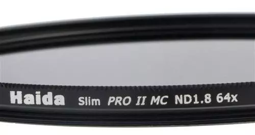 Haida Slim ND Graufilter Pro II MC ND64 77mm inkl. Cap mit Innengriff