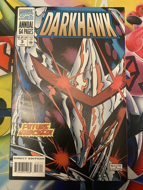 Darkhawk Annual #3 (1994 Marvel Comics) low print run