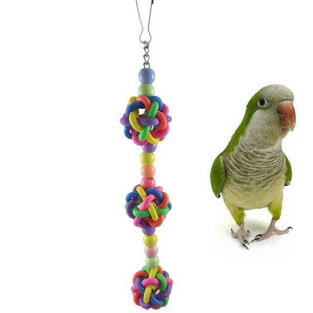 Papageienspielzeug Conure-Spielzeug Sittich Käfig Konisch Hamster Schaukel