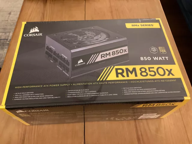 Corsair CP-9020200-UK RMx Series RM850x - 850 Watt 80 PLUS oro completamente modulare...