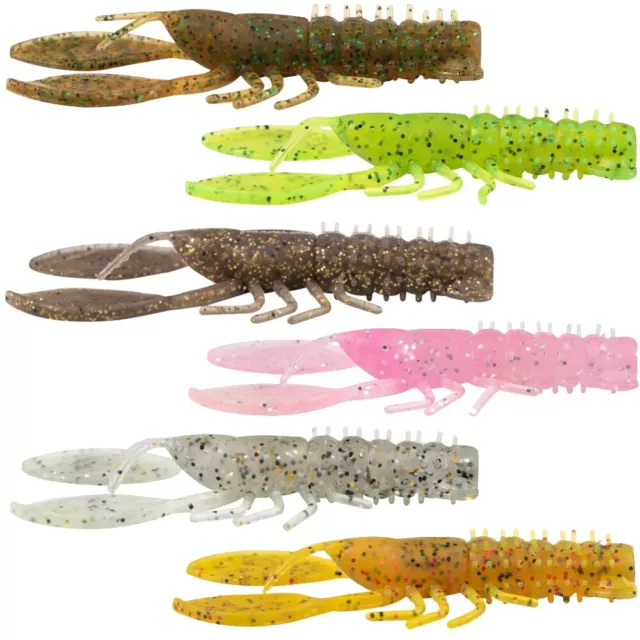 FOX RAGE Creature Crayfish 7cm Sparkling Olio 8 Pezzo Granchi Esca IN Gomma 2