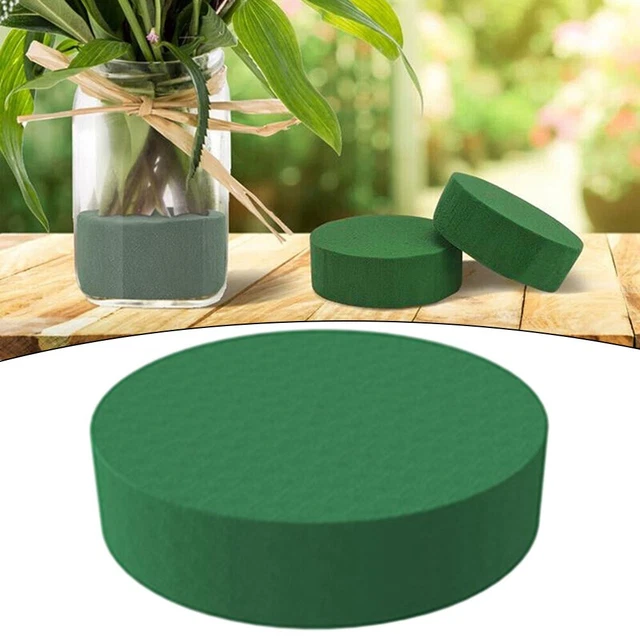 Qeunrtiy Lot De 4 Supports En Mousse Florale Avec Ventouses - Idéal Pour Arrangements Floraux Mariage Et Décoration De Table