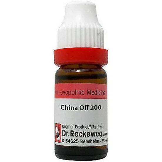 Dr. Reckeweg China Off Dilution 3 canales 6 canales 30 canales 200 canales 1m 10m 50m cm envío gratuito