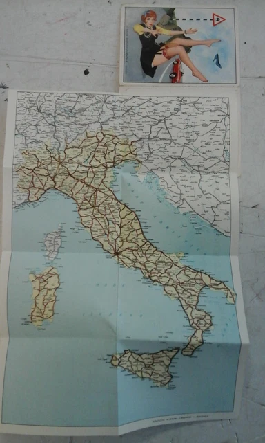Opuscolo Stradale Con Illustrazioni Buone Condizioni