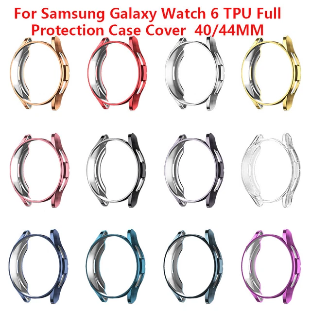 FOR SAMSUNG GALAXY Watch 6 Full Protect Screen Protector TPU Case Cover