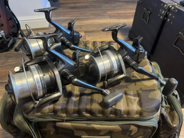 shimano big pit  baitrunner long cast reels X 3 reels