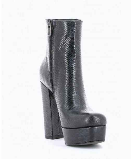 Boots Pyton En Veritable Cuir TEXTO P 40 New  Bottines Real leather