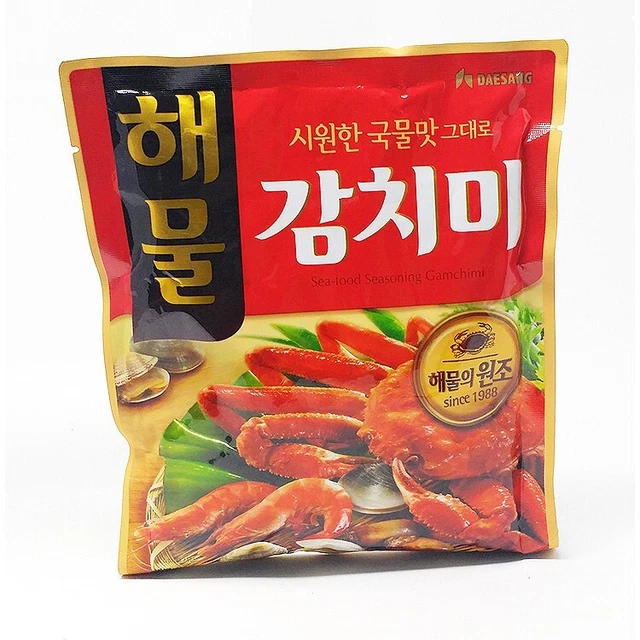 KOREAN DAESANG SEAFOOD Seasoning Gamchimi 500g Soup Stock Mix 청정원)해물감치미