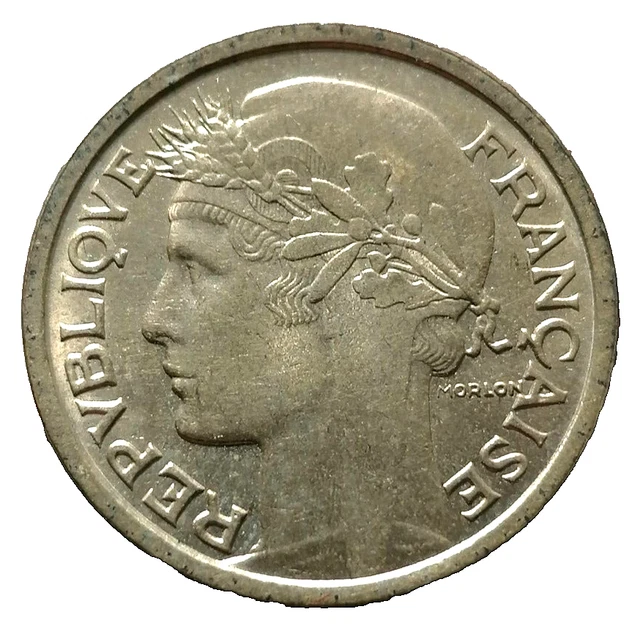 Pièce Rare : Essai De 1 Franc Morlon 1931 – Aluminium, Qualité SUP