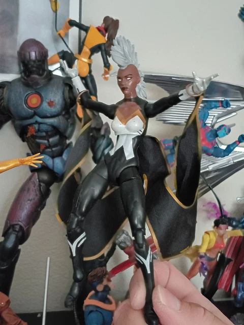 ACTION FIGURE STORM Marvel Legends rara esclusiva Hasbro Jubilee BAF ...