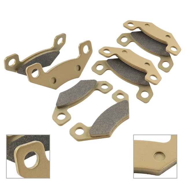 Front Rear Brake Pads Fit For John Deere Gator HPX  04-05 Trail 4x4 10-11