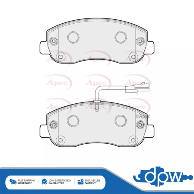 Fits Renault Master 2010- Vauxhall Movano 2010- Brake Pads Set Front DPW