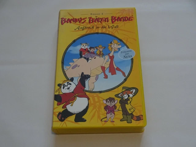 BAMBUS BÄREN BANDE VHS, Folge 1 Aufbruch in die Welt, 1996, Kult! EUR