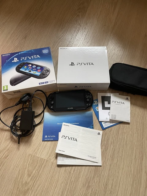 Sony PlayStation Vita PS Vita Slim Console PCH-2003, with charger, box, 16GB SD