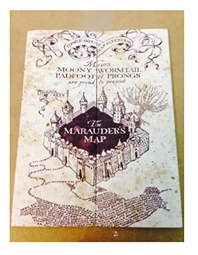 MARAUDER'S MAP HOGWARTS Wizarding World Harry Potter LIMITED New £6.43 