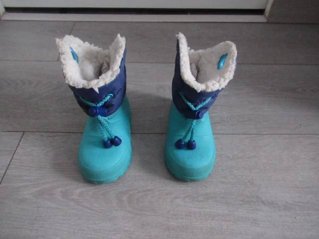 BOTTES DE NEIGE pluie apr s ski quechua enfant b b taille 20 21