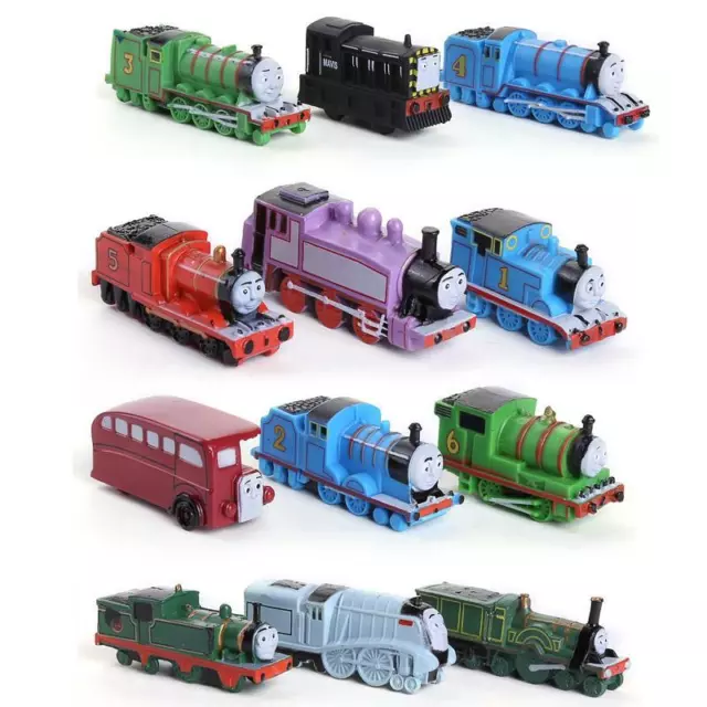 12pcs Thomas The Tank Engine & Friends Train Action Figures Vehicle Kid Play Toy