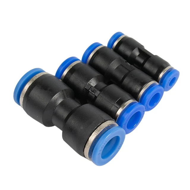 Upgrade Your Pneumatic Fittings with 40 Pieces Straight Push Connectors