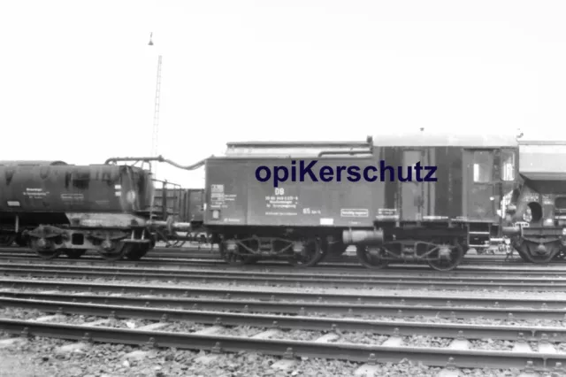 Negativ Kleinbild  Maschinenwagen für Sprenzüge 884 9460031- Aufnahme von 1972