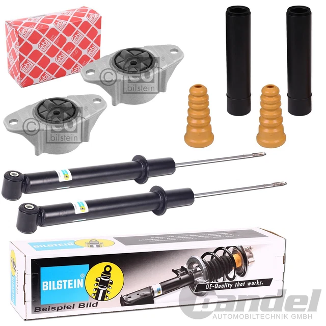 2x BILSTEIN B4 AMMORTIZZATORI + CUSCINETTI + KIT ASSISTENZA POSTERIORE adatti per FORD FOCUS 2 DA