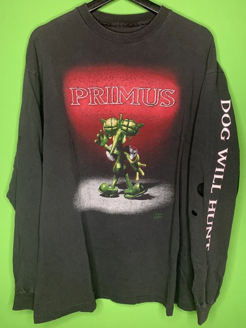 VINTAGE 90S PRIMUS Dog Will Hunt Mosquito Debris EP Long Sleeve 
