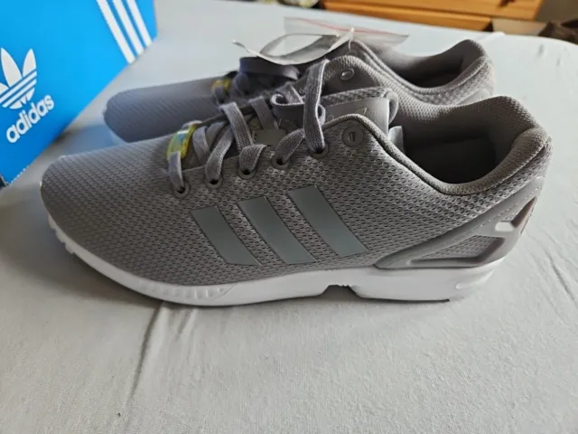 Neu & OVP. Adidas Torsion ZX Flux (M19838), grau, Gr. 42 2/3 Men Sport Sneaker 3