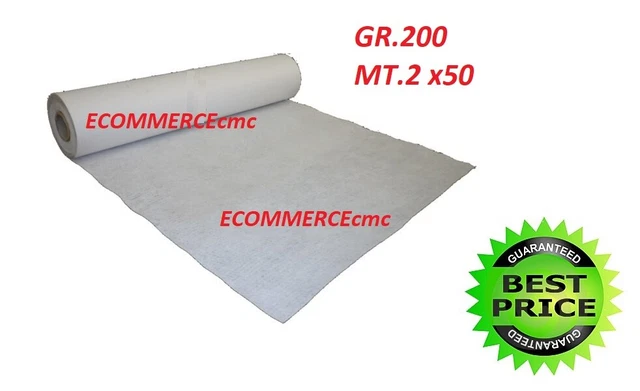 Telo Anti-Erbacce Professionale GardenFlora - 150 G/m², 2x40