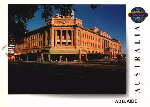 Picture Postcard; Adelaide, Railway Station Building