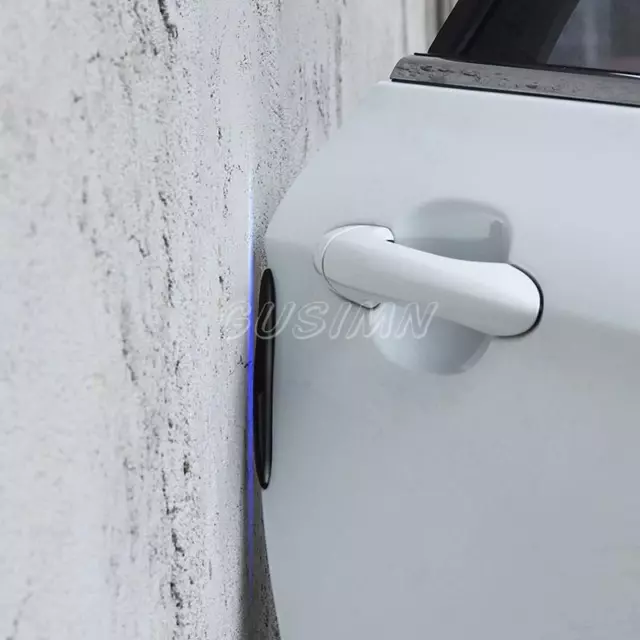 4pcs Car Door Edge Guard Bumper Corner Anti-Scratch Protector Moulding Strip