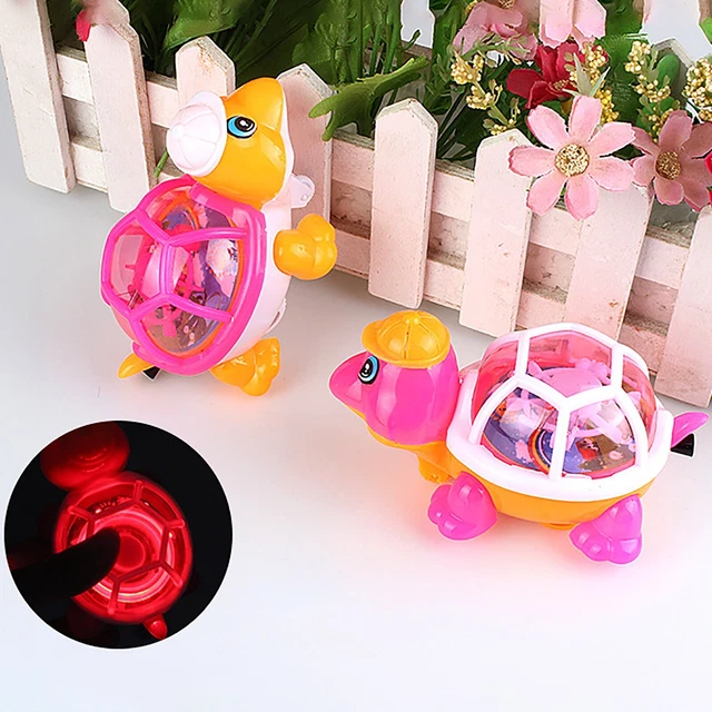Pull Line Will Shine Clockwork Toy Baby Model Toy Baby Filed *1pcs