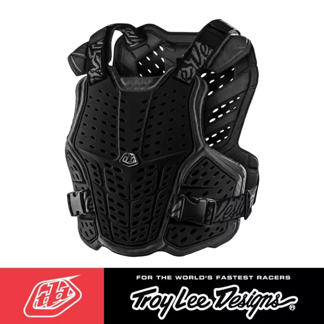 New Troy Lee Designs Rockfight Body Armour /Protector MX& Enduro - ADULT - BLACK