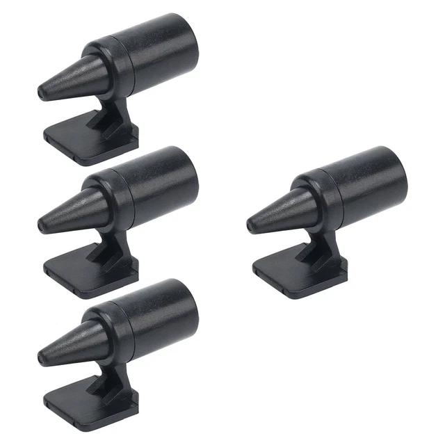 SURENHAP dispositif de sifflets d'avertissement de cerf 8pcs Les sifflets de cerf évite les collisions auto voiture Noir - Auto