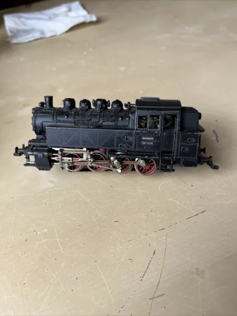 • Bon État Testée Loco Tender 040  DB Marklin 3 Rails HO ref 3031