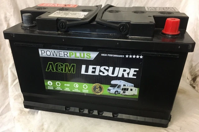 LEISURE BATTERIES 100AH 12V  POWERLINE AGM LP100 “ SPECIAL OFFER “ x 2