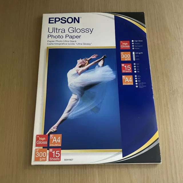 Epson Glossy Photo Paper - 20 Sheets