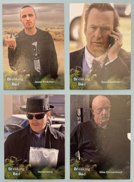 2014 Cryptozoic Breaking Bad Seasons 1-5 Complete 134 Card Base Set NM-MT