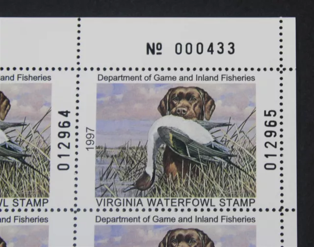 CKStamps: US Stamps Collection State Duck Mint NH OG Sheet 2