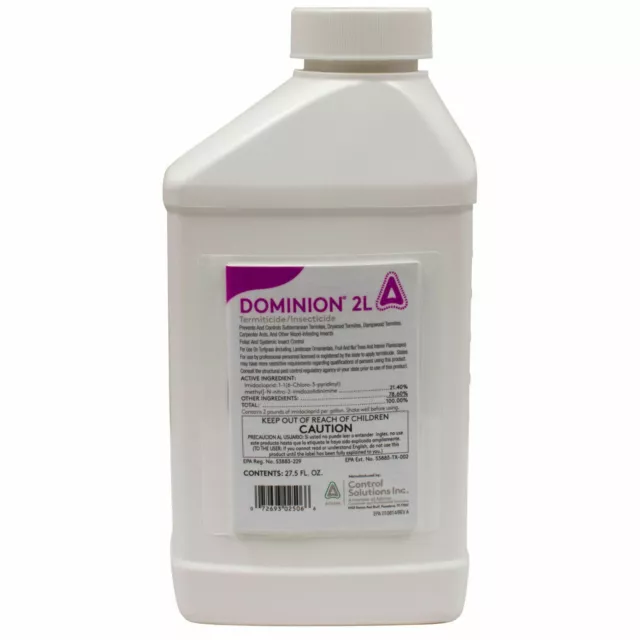 DOMINION 2L Termitcide Insecticide Insect Control Termite Whiteflies Grubs