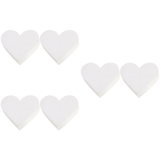 6 pz torta in schiuma modello torta a forma di cuore manichino torta da forno modello manichini torta