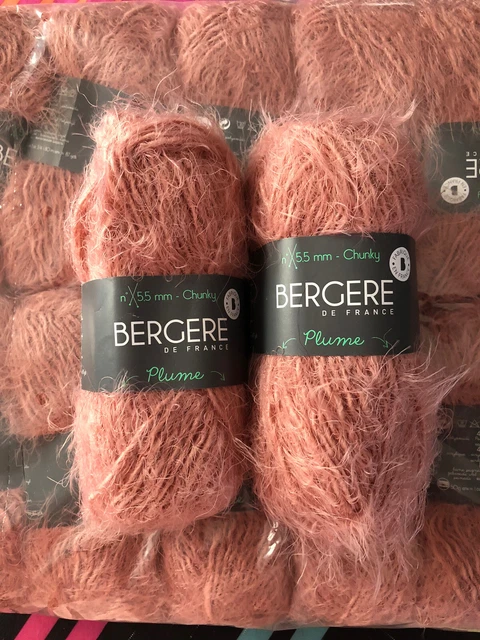 Lot de 10 pelotes Bergère de France qualité Plume