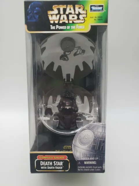 Star Wars The Power of the Force Death Star with Darth Vader Complete Galaxy