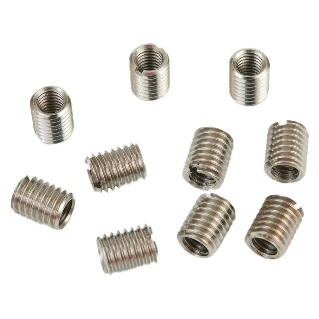 M8 Male to M6 Female Threaded Converters Durable Stainless Steel 10 pcs