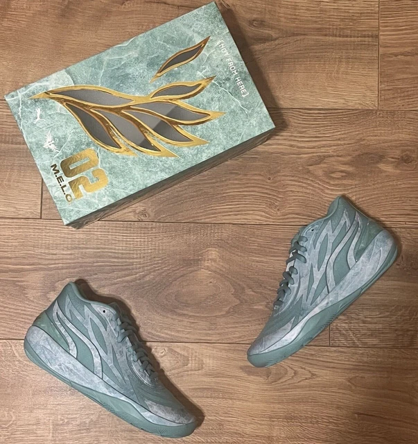 Puma Men's Lamelo Ball Mb.02 'Lunar New Year Jade' Sneakers