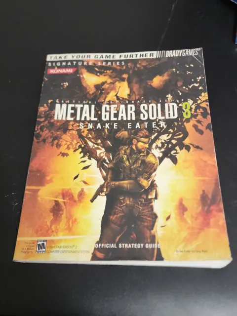 Metal Gear Solid 3: Snake Eater Signature Series Strategy Guide Book BradyGames