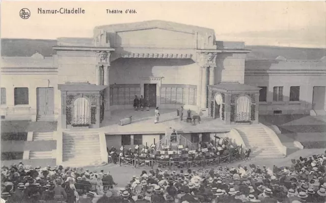 CPA BELGIQUE namur citadelle THEATRE D'ETE