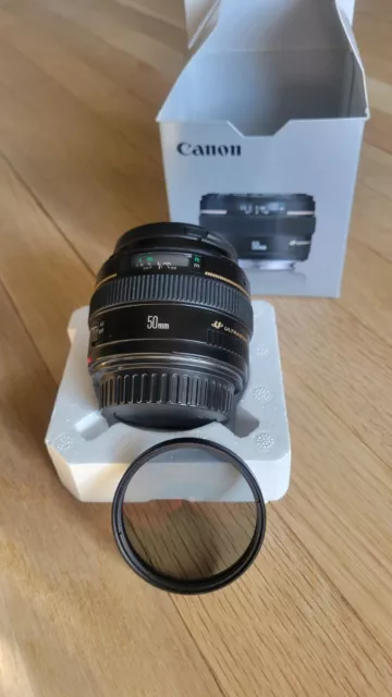 Canon EF 50mm f/1.4 USM AF Standard Lens For EOS