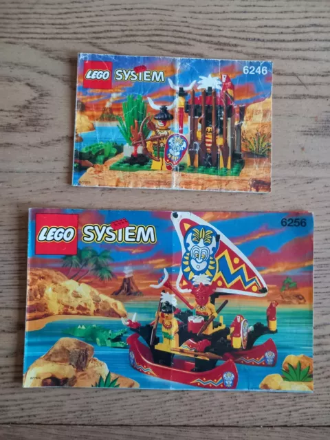 Lego. Notices Pirates Islanders. 6256/6246.